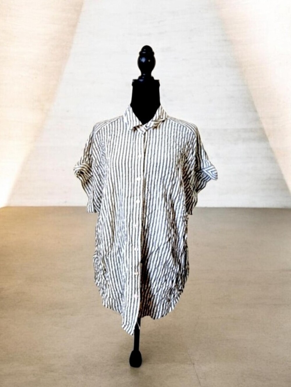 Jane and Delancey Black and White Striped Top
